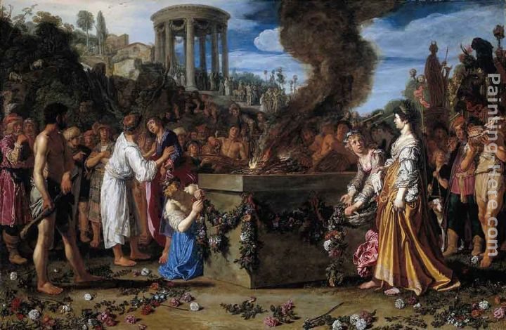 Pieter Lastman Orestes and Pylades Disputing at the Altar